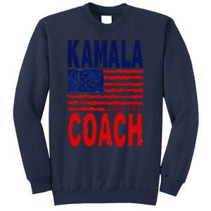 Kamala And The Coach 2024 Election Kamala Harris Tim Walz Sweatshirt