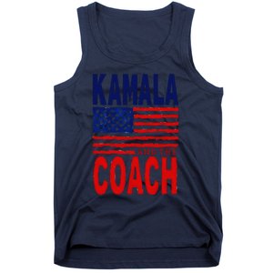 Kamala And The Coach 2024 Election Kamala Harris Tim Walz Tank Top