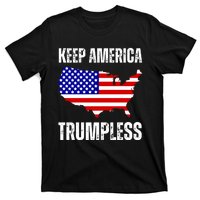 Keep America Trumpless 2024 Usa Map T-Shirt