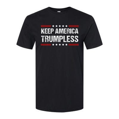 Keep America Trumpless Softstyle CVC T-Shirt