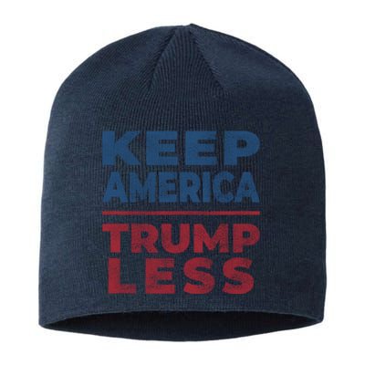 Keep America Trumpless America Election Sustainable Beanie