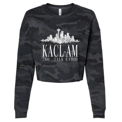 Kacl Am Talk Radio Cropped Pullover Crew