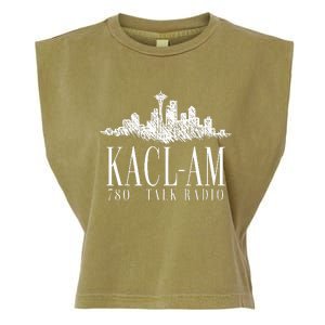 Kacl Am Talk Radio Garment-Dyed Women's Muscle Tee