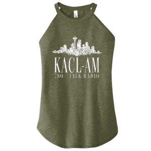 Kacl Am Talk Radio Women's Perfect Tri Rocker Tank