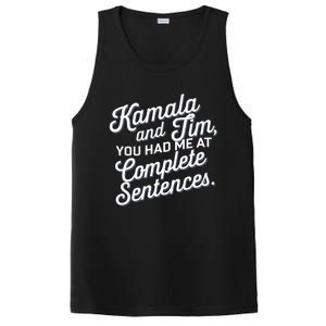 Kamala And Tim You Had Me At Complete Sentences PosiCharge Competitor Tank