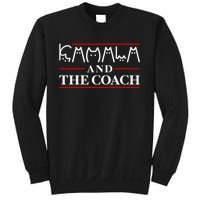 Kamala And The Coach  Childless Cat Ladies For Harris 2024 Sweatshirt