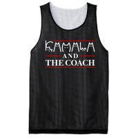 Kamala And The Coach  Childless Cat Ladies For Harris 2024 Mesh Reversible Basketball Jersey Tank