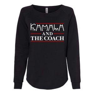 Kamala And The Coach  Childless Cat Ladies For Harris 2024 Womens California Wash Sweatshirt