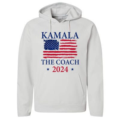 Kamala And The Coach Performance Fleece Hoodie