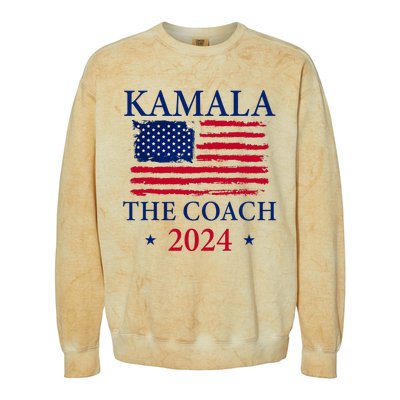 Kamala And The Coach Colorblast Crewneck Sweatshirt