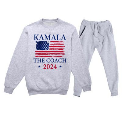 Kamala And The Coach Premium Crewneck Sweatsuit Set