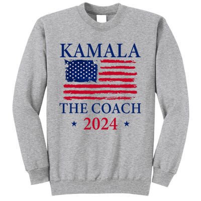 Kamala And The Coach Tall Sweatshirt