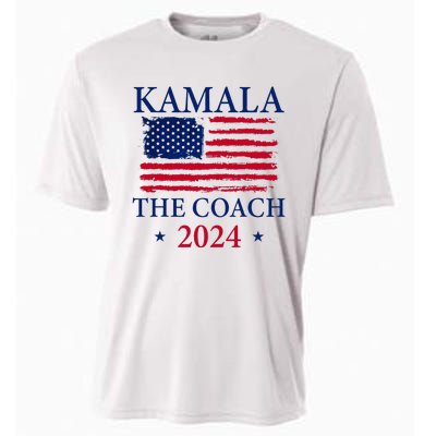 Kamala And The Coach Cooling Performance Crew T-Shirt