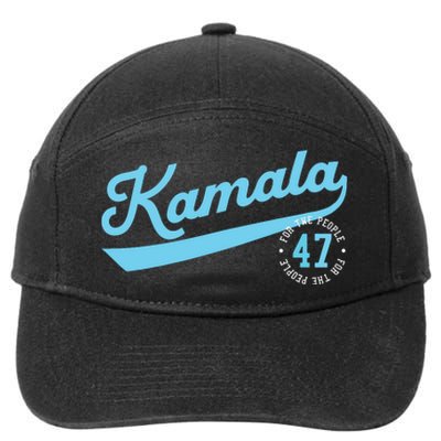 Kamala Athletic Team 47th President For The People 7-Panel Snapback Hat