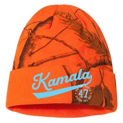 Kamala Athletic Team 47th President For The People Kati Licensed 12" Camo Beanie