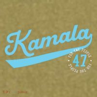 Kamala Athletic Team 47th President For The People Garment-Dyed Women's Muscle Tee