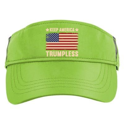 Keep America Trumpless Gift Adult Drive Performance Visor