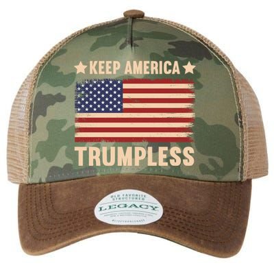 Keep America Trumpless Gift Legacy Tie Dye Trucker Hat