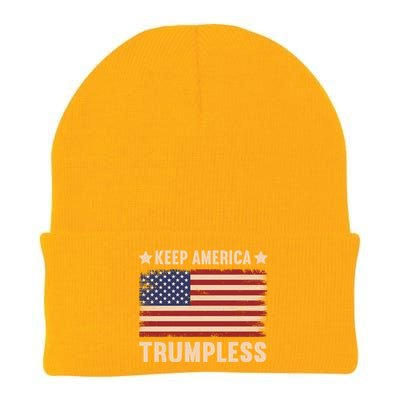 Keep America Trumpless Gift Knit Cap Winter Beanie