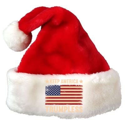 Keep America Trumpless Gift Premium Christmas Santa Hat