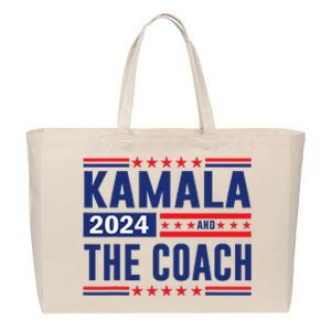 Kamala And The Coach 2024 Cotton Canvas Jumbo Tote