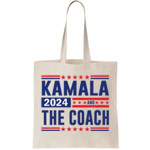 Kamala And The Coach 2024 Tote Bag