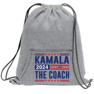 Kamala And The Coach 2024 Sweatshirt Cinch Pack Bag