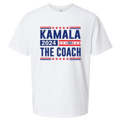 Kamala And The Coach 2024 Sueded Cloud Jersey T-Shirt