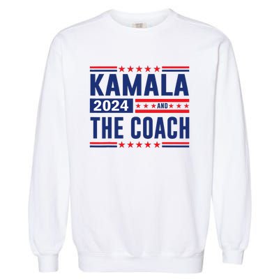 Kamala And The Coach 2024 Garment-Dyed Sweatshirt