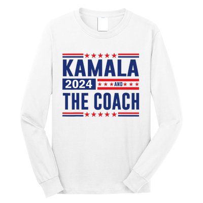 Kamala And The Coach 2024 Long Sleeve Shirt