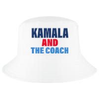 Kamala And The Coach Tim Walz And Kamala Harris Cool Comfort Performance Bucket Hat