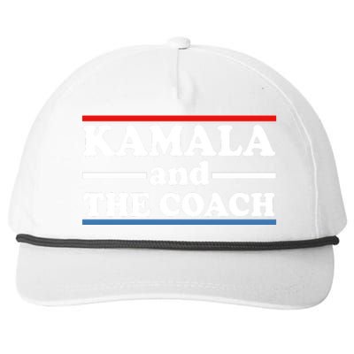 Kamala And The Coach Snapback Five-Panel Rope Hat