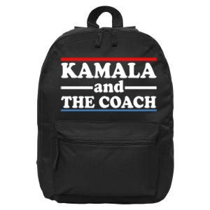 Kamala And The Coach 16 in Basic Backpack