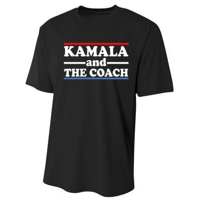 Kamala And The Coach Performance Sprint T-Shirt