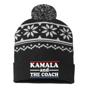 Kamala And The Coach USA-Made Snowflake Beanie