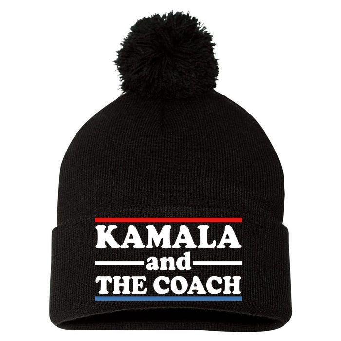 Kamala And The Coach Pom Pom 12in Knit Beanie