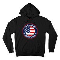 Keep America Trumpless Funny Anti Trump 2024 Pro Democrat Hoodie