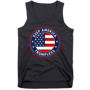 Keep America Trumpless Funny Anti Trump 2024 Pro Democrat Tank Top