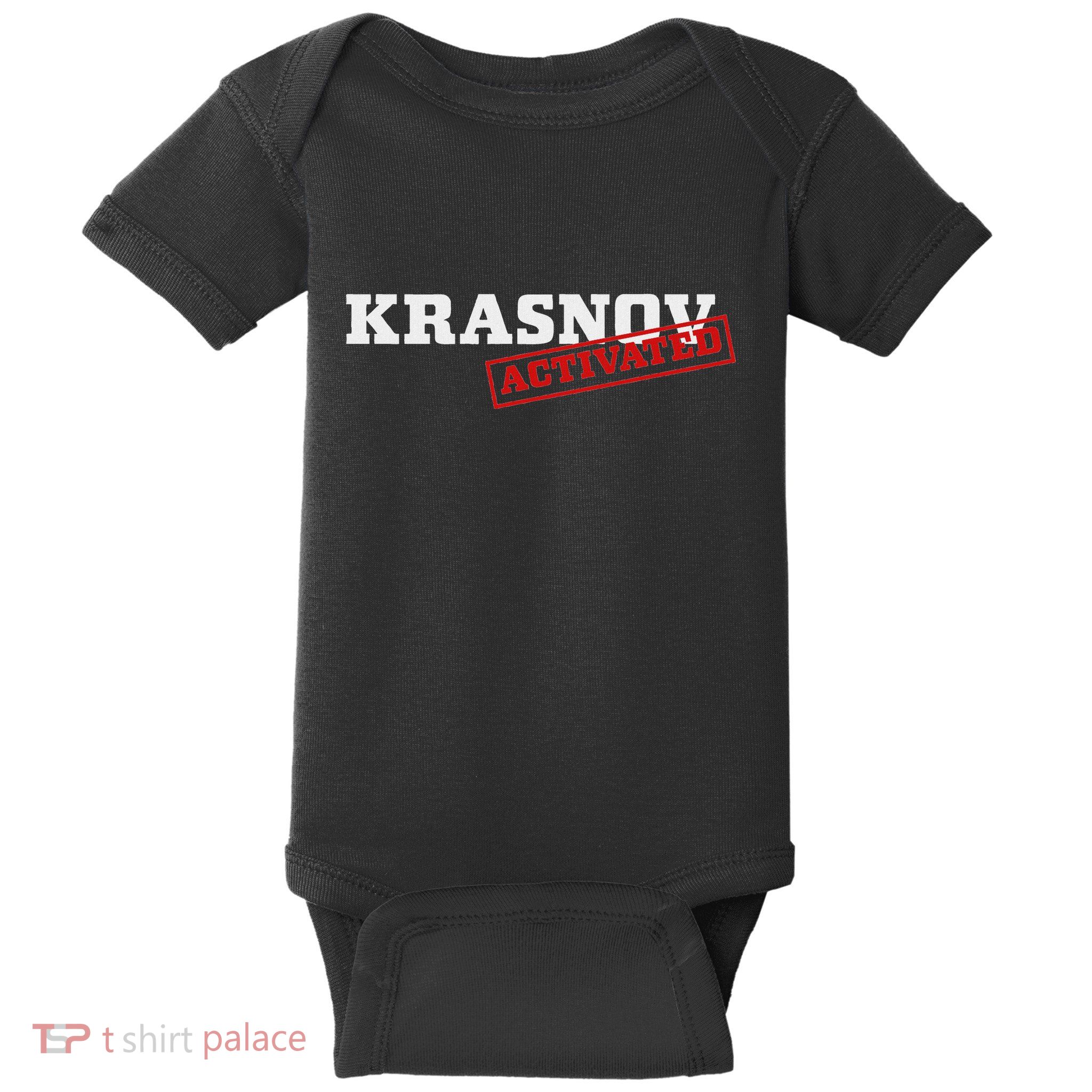 Krasnov Activated Trump Kgb Asset Conspiracy Baby Bodysuit