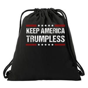 Keep America Trumpless Drawstring Bag