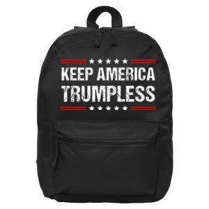 Keep America Trumpless 16 in Basic Backpack