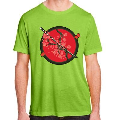 Katana Cherry Blossoms Adult ChromaSoft Performance T-Shirt