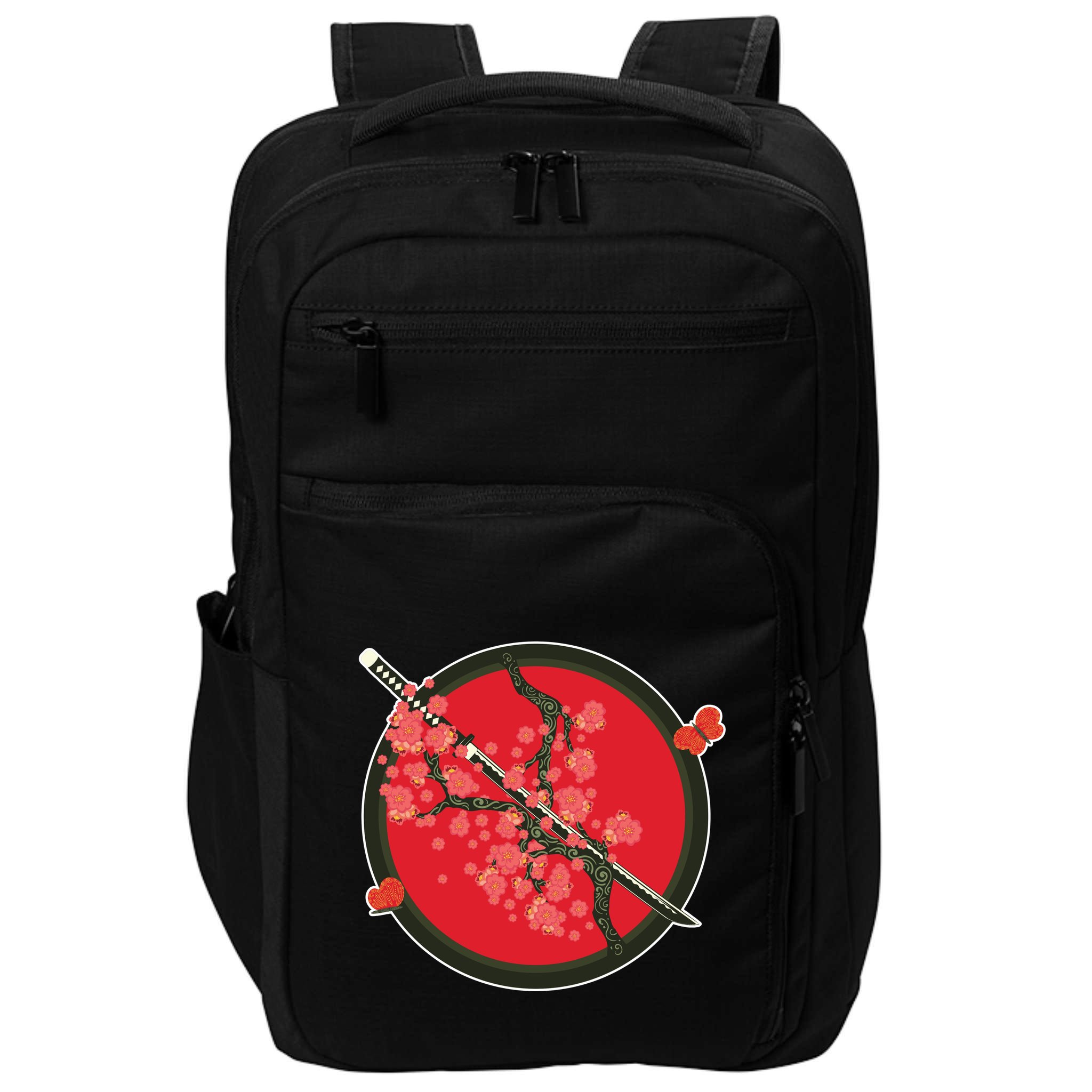 Katana Cherry Blossoms Impact Tech Backpack