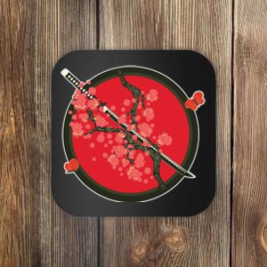 Katana Cherry Blossoms Coaster