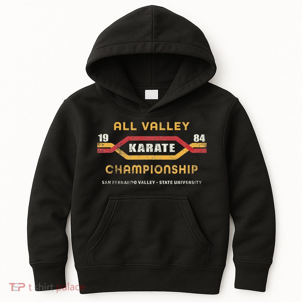 Karate All Valley 1984 Funny Novelty Kids Hoodie