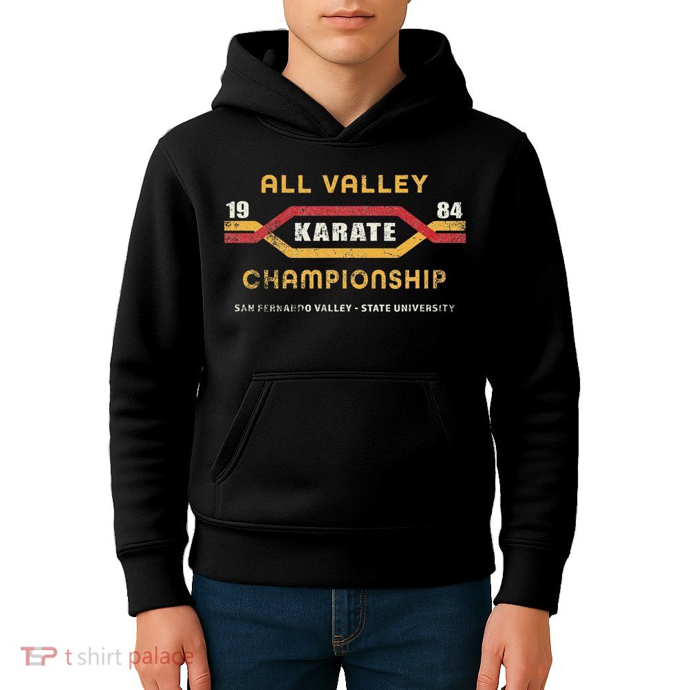 Karate All Valley 1984 Funny Novelty Kids Hoodie