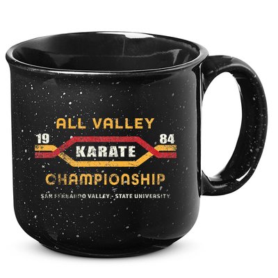 Karate All Valley 1984 Funny 15oz Campfire Ceramic Mug