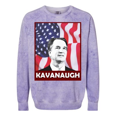 Kavanaugh American Flag Colorblast Crewneck Sweatshirt