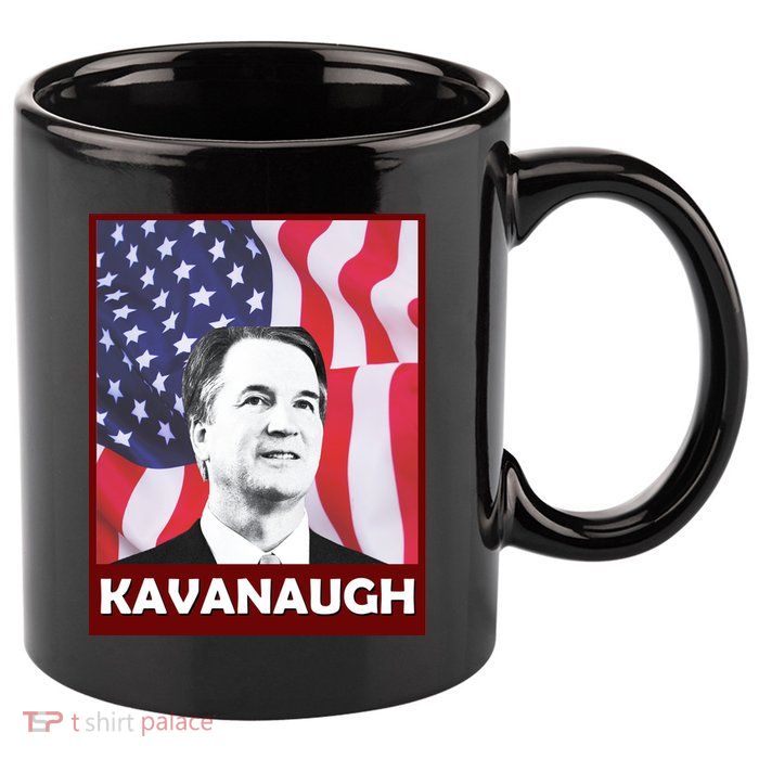 Kavanaugh American Flag 11oz C Handle Ceramic Mug