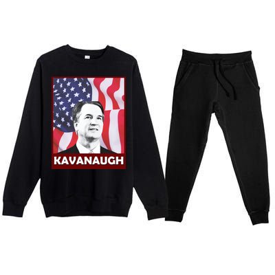 Kavanaugh American Flag Premium Crewneck Sweatsuit Set